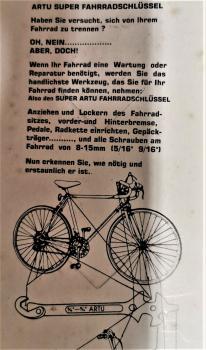 Fahrradschlüssel 8 - 15 mm