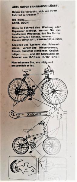 Fahrradschlüssel 8 - 15 mm